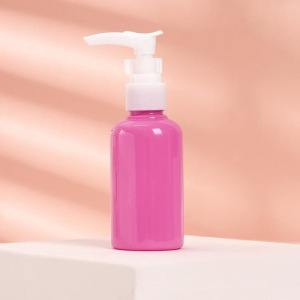 Бутылочка для хранения, с дозатором, 75 мл, цвет МИКС Бутылочка для хранения, с дозатором, 75 мл, цвет МИКС