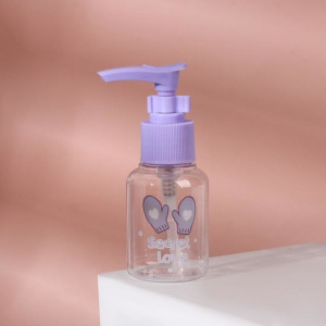 Бутылочка для хранения с дозатором и ограничителем, 50 мл, цвет МИКС Бутылочка для хранения с дозатором и ограничителем, 50 мл, цвет МИКС