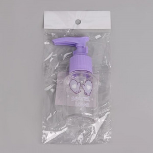 Бутылочка для хранения с дозатором и ограничителем, 50 мл, цвет МИКС Бутылочка для хранения с дозатором и ограничителем, 50 мл, цвет МИКС