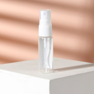 Бутылочка для хранения с распылителем, 20 мл, цвет белый/МИКС Бутылочка для хранения с распылителем, 20 мл, цвет белый/МИКС