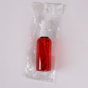 Бутылочка для хранения, с распылителем, 60 мл, цвет красный/белый Бутылочка для хранения, с распылителем, 60 мл, цвет красный/белый