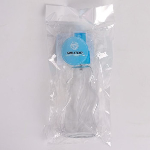 Бутылочка для хранения «Волна», с распылителем, 80 мл, цвет МИКС Бутылочка для хранения «Волна», с распылителем, 80 мл, цвет МИКС