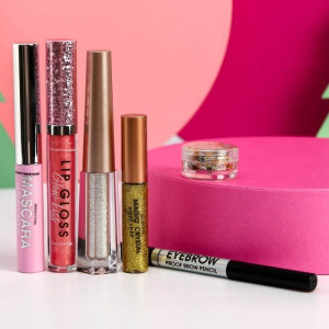 Бьюти-бокс "Pink mood" (6 beauty-штучек для невероятного макияжа) Бьюти-бокс "Pink mood" (6 beauty-штучек для невероятного макияжа)