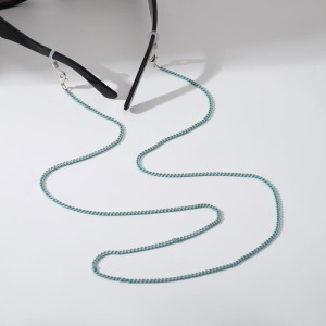 Цепочка для очков "Плетение", цвет голубой Цепочка для очков "Плетение", цвет голубой