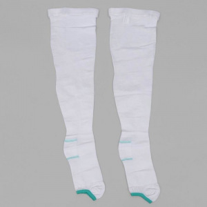 Чулки компрессионные, профилактические,15-20 mmHg, цвет белый, размер L Чулки компрессионные, профилактические,15-20 mmHg, цвет белый, размер L