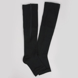 Чулки компрессионные, универсальные, L-XL р-р, пара, цвет чёрный Чулки компрессионные, универсальные, L-XL р-р, пара, цвет чёрный