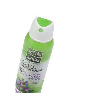 Дезодорант-антиперспирант Чистая линия «Защита от запаха и влаги», аэрозоль, 150 мл Дезодорант-антиперспирант Чистая линия «Защита от запаха и влаги», аэрозоль, 150 мл