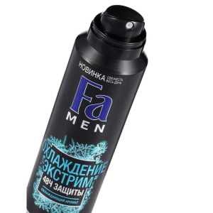 Дезодорант Fa Men «Охлаждение экстрим», аэрозоль, 150 мл Дезодорант Fa Men «Охлаждение экстрим», аэрозоль, 150 мл