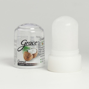 Дезодорант Grace кристаллический Grece deodorant Coconut кокосовый 70 гр Дезодорант Grace кристаллический Grece deodorant Coconut кокосовый 70 гр
