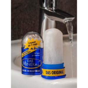 Дезодорант кристалл мужской без запаха Das Mineral, 100 г Дезодорант кристалл мужской без запаха Das Mineral, 100 г