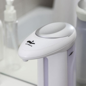 Диспенсер для антисептика/жидкого мыла сенсорный, 380 мл, на батарейках, цвет серебристый Диспенсер для антисептика/жидкого мыла сенсорный, 380 мл, на батарейках, цвет серебристый