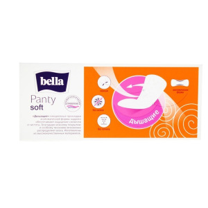 Ежедневные прокладки Bella Panty Soft, 20 шт Ежедневные прокладки Bella Panty Soft, 20 шт