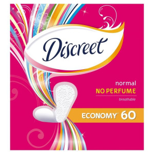 Ежедневные прокладки Discreet Normal Multiform, 60 шт. Ежедневные прокладки Discreet Normal Multiform, 60 шт.