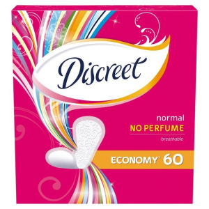 Ежедневные прокладки Discreet Normal Multiform, 60 шт. Ежедневные прокладки Discreet Normal Multiform, 60 шт.