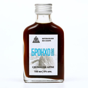 Фитобальзам «Бронхо плюс», без сахара, 100 мл Фитобальзам «Бронхо плюс», без сахара, 100 мл