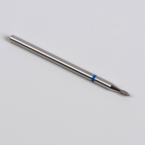 Фреза алмазная для маникюра «Пламя», средняя зернистость, 1,4 × 3,3 мм Фреза алмазная для маникюра «Пламя», средняя зернистость, 1,4 × 3,3 мм