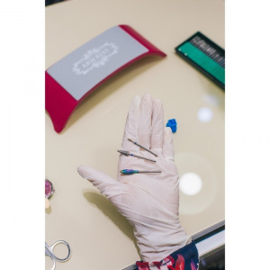 Фреза алмазная для маникюра «Пламя», средняя зернистость, 2,3 × 8 мм Фреза алмазная для маникюра «Пламя», средняя зернистость, 2,3 × 8 мм