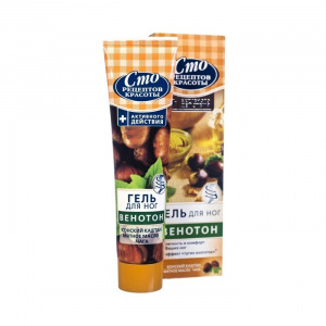 Гель для ног Сто рецептов красоты «Венотон», 70 мл Гель для ног Сто рецептов красоты «Венотон», 70 мл