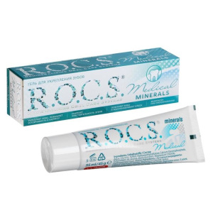 Гель для укрепления зубов R.O.C.S. Medical Minerals реминерализующий, 45 гр Гель для укрепления зубов R.O.C.S. Medical Minerals реминерализующий, 45 гр