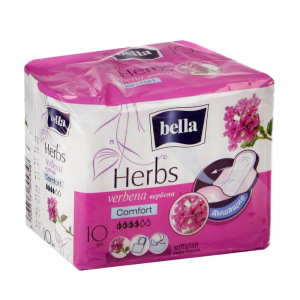 Гигиенические прокладки Bella Herbs komfort с экстрактом вербены, 10 шт Гигиенические прокладки Bella Herbs komfort с экстрактом вербены, 10 шт