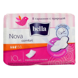 Гигиенические прокладки Bella Nova Komfort, 10 шт Гигиенические прокладки Bella Nova Komfort, 10 шт