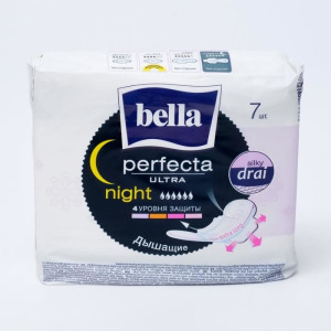 Гигиенические прокладки Bella Perfecta ULTRA Night, 7шт Гигиенические прокладки Bella Perfecta ULTRA Night, 7шт