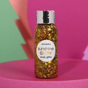 Глиттер для лица и тела Hello, Winter!, оттенок золотистый, 37 мл Глиттер для лица и тела Hello, Winter!, оттенок золотистый, 37 мл