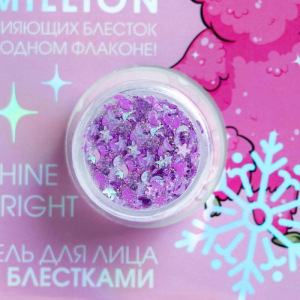 Глиттер для лица и тела "Snow Party" Глиттер для лица и тела "Snow Party"