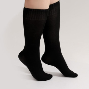 Гольфы компрессионные, универсальные, 36-39 р-р, пара, цвет чёрный Гольфы компрессионные, универсальные, 36-39 р-р, пара, цвет чёрный