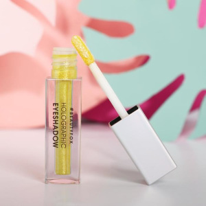 Голографические тени для глаз Glow Fluid, оттенок №2, чистое золото, 3 мл Голографические тени для глаз Glow Fluid, оттенок №2, чистое золото, 3 мл