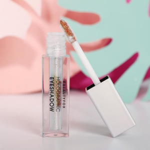 Голографические тени для глаз Llama Beauty, оттенок №4, миндальное искушение, 3 мл Голографические тени для глаз Llama Beauty, оттенок №4, миндальное искушение, 3 мл
