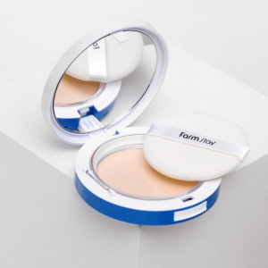 Компактная пудра Farmstay с коллагеном + сменный блок Компактная пудра Farmstay с коллагеном + сменный блок