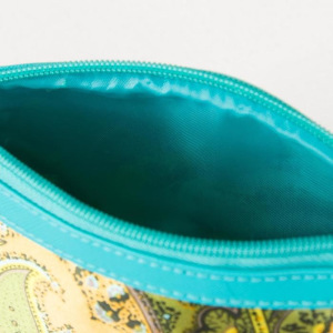 Косметичка простая, отдел на молнии, цвет бирюзовый Косметичка простая, отдел на молнии, цвет бирюзовый