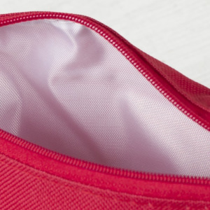 Косметичка простая, отдел на молнии, с подкладом, цвет красный Косметичка простая, отдел на молнии, с подкладом, цвет красный