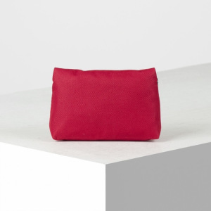 Косметичка простая, отдел на молнии, с подкладом, цвет красный Косметичка простая, отдел на молнии, с подкладом, цвет красный