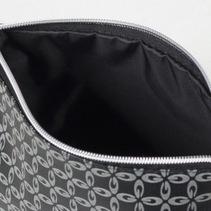 Косметичка простая, отдел на молнии, с подкладом, цвет серый Косметичка простая, отдел на молнии, с подкладом, цвет серый