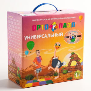 Коврик массажный модульный «ОРТО ПАЗЛ», 8 модулей, 4 вида покрытия, МИКС «Ёжики» Коврик массажный модульный «ОРТО ПАЗЛ», 8 модулей, 4 вида покрытия, МИКС «Ёжики»