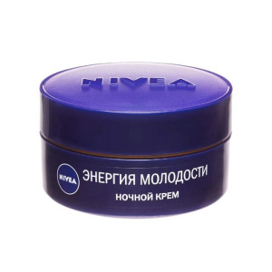 Крем для лица Nivea «Энергия молодости», ночной, 65+, 50 мл Крем для лица Nivea «Энергия молодости», ночной, 65+, 50 мл