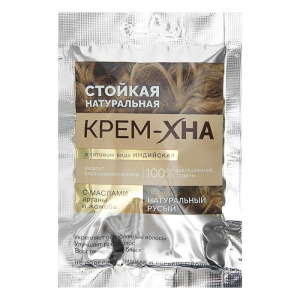 Крем-Хна Fitokoсметик индийская в готовом виде, натуральный русый, 50 мл Крем-Хна Fitokoсметик индийская в готовом виде, натуральный русый, 50 мл