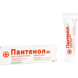 Крем «Пантенол ZD» для любого типа кожи, 50 мл Крем «Пантенол ZD» для любого типа кожи, 50 мл