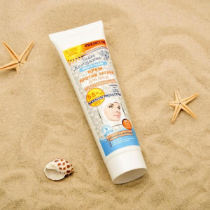 Крем против загара для лица spf-55+. Отбеливающий. Антиоксидантный. 2 уровня отбеливания 100 Крем против загара для лица spf-55+. Отбеливающий. Антиоксидантный. 2 уровня отбеливания 100