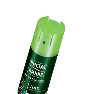 Лак для укладки волос Чистая линия "Объем от корней", сильная фиксация, 200 мл Лак для укладки волос Чистая линия "Объем от корней", сильная фиксация, 200 мл