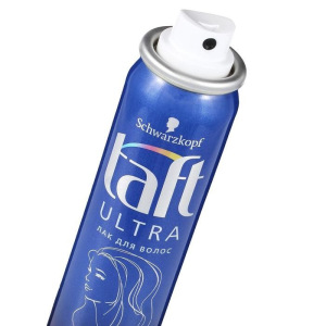 Лак для волос Taft Ultra Mini, сверхсильной фиксации, 75 мл Лак для волос Taft Ultra Mini, сверхсильной фиксации, 75 мл