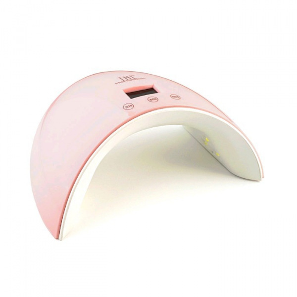 Лампа для гель-лака TNL Sense, UV/LED, 36 Вт, 5 диодов, таймер 30/60/90 сек, розовая