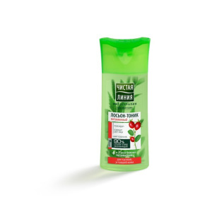Лосьон-тоник Чистая линия «Витаминный», для тусклой кожи, 100 мл Лосьон-тоник Чистая линия «Витаминный», для тусклой кожи, 100 мл
