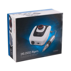 Машинка для маникюра и педикюра JessNail DM206, 30 Вт, 35000 об/мин, бело-розовая Машинка для маникюра и педикюра JessNail DM206, 30 Вт, 35000 об/мин, бело-розовая