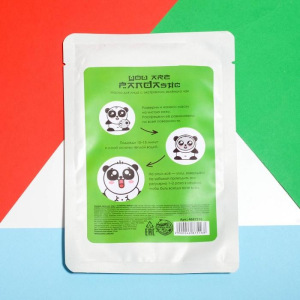 Маска для лица тканевая "Маска-детокс", экстракт зелёного чая, 25 мл. Маска для лица тканевая "Маска-детокс", экстракт зелёного чая, 25 мл.