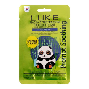Маска с экстрактом зеленого чая Luke Green Tea Essence Mask, 21 г Маска с экстрактом зеленого чая Luke Green Tea Essence Mask, 21 г