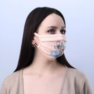 Маска текстильная «Цветы» Маска текстильная «Цветы»