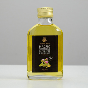 Масло расторопши с живицей кедровой для защиты печени, натуральное, 100мл Масло расторопши с живицей кедровой для защиты печени, натуральное, 100мл
